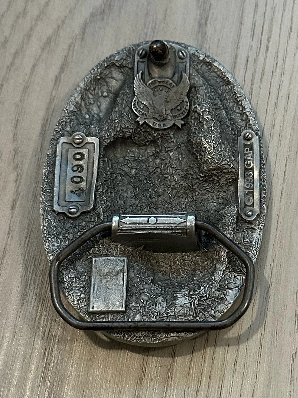 VTG 1993 GAP The Great American “Big Carrier” Belt Buckle
